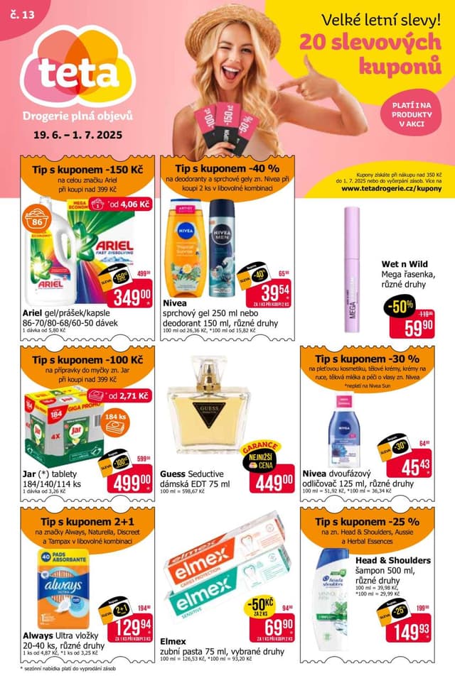 Teta drogerie leták 21.4. - 4.5.